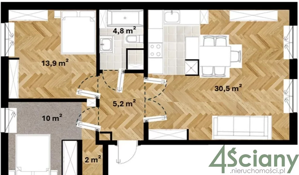 3 pokoje, mieszkanie 65,00 m², piętro 5, oferta nr , 65562/3098/OMS, Warszawa, Śródmieście, Śródmieście, Marszałkowska