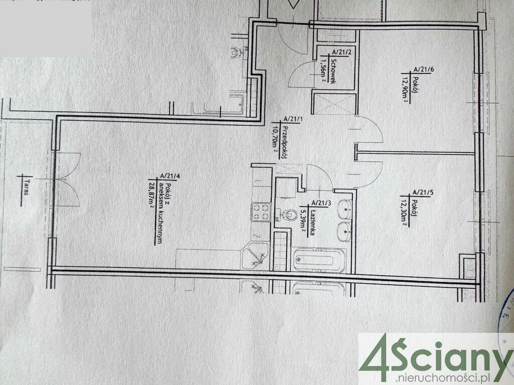 3 pokoje, mieszkanie 72,00 m², piętro 5, oferta nr , 65485/3098/OMS, Warszawa, Ursynów, Ursynów, Na Uboczu