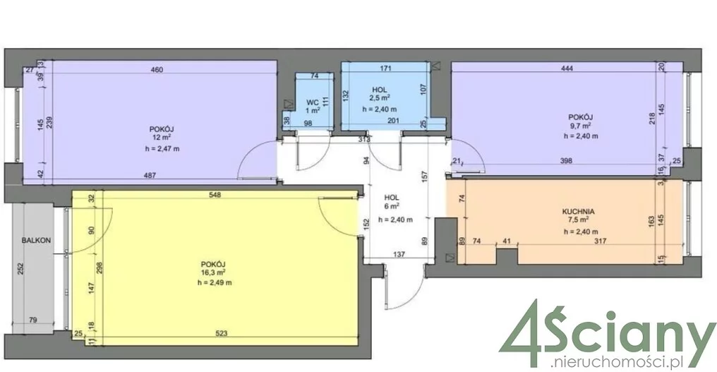 3 pokoje, mieszkanie 56,60 m², piętro 2, oferta nr , 65757/3098/OMS, Warszawa, Wola, Wola, Ogrodowa