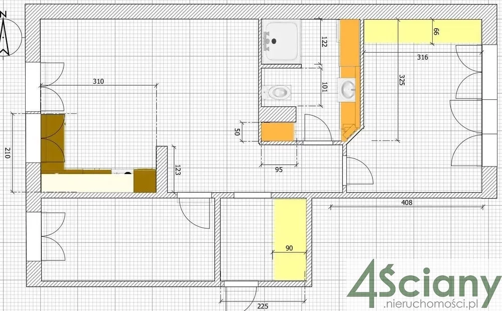 3 pokoje, apartament 70,00 m², piętro 10, oferta nr , 65246/3098/OMS, Warszawa, Ursynów, Ursynów, Polinezyjska