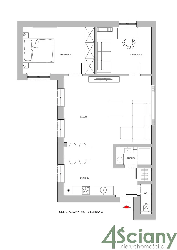 3 pokoje, mieszkanie 69,20 m², piętro 2, oferta nr , 63668/3098/OMS, Warszawa, Praga Północ, Praga Północ, Targowa
