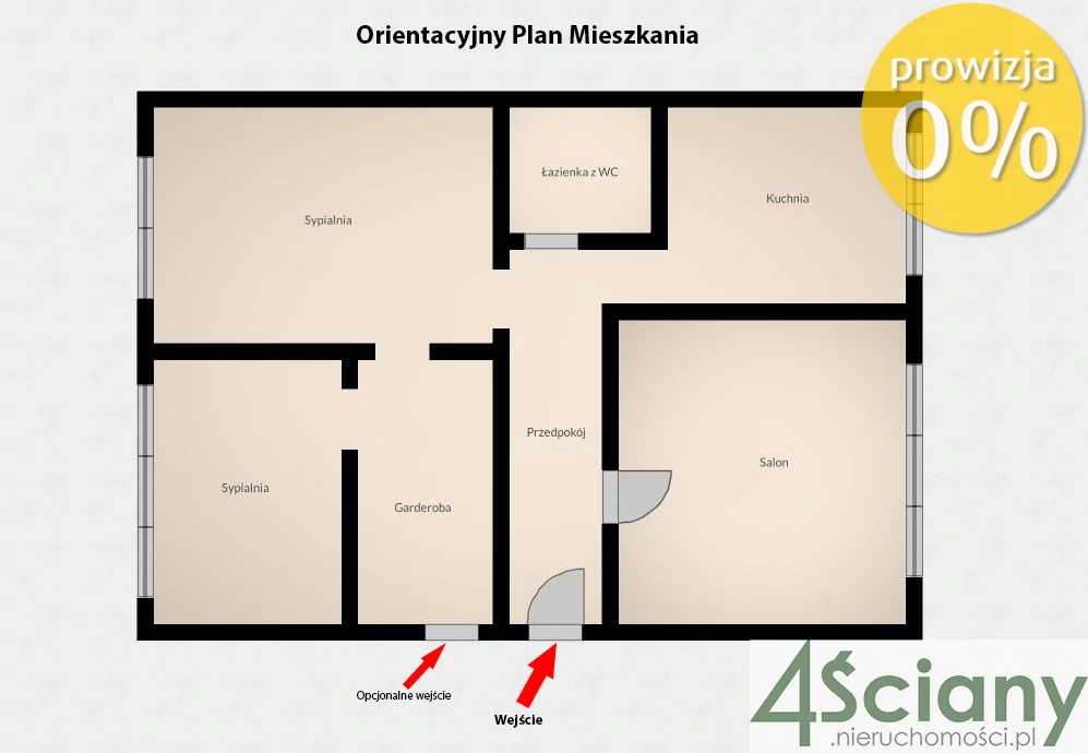 Apartament na sprzedaż, 80,00 m², 3 pokoje, parter, oferta nr 64479/3098/OMS