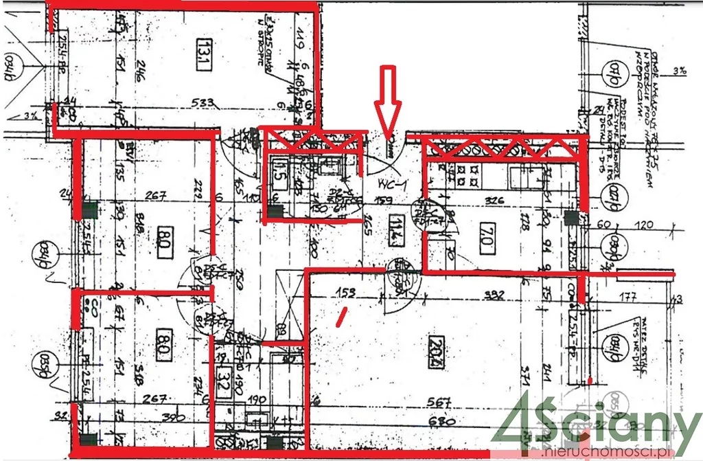 4 pokoje, mieszkanie 73,50 m², piętro 2, oferta nr , 65801/3098/OMS, Warszawa, Mokotów, Mokotów, Czerniakowska