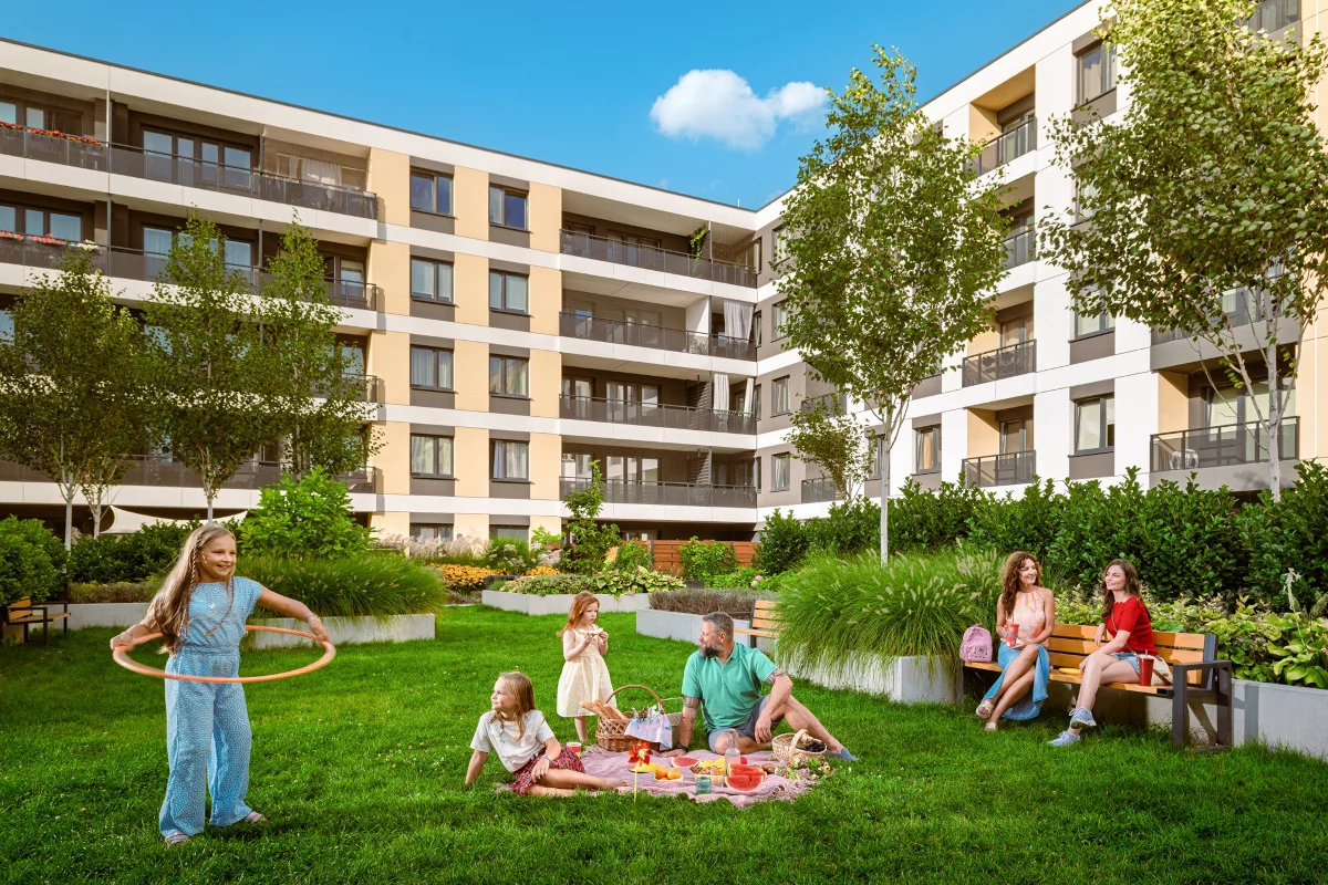 Apartamenty Lokum Verde Wrocław Psie Pole-Zawidawie ul. Z. Gumińskiej/Odolanowska