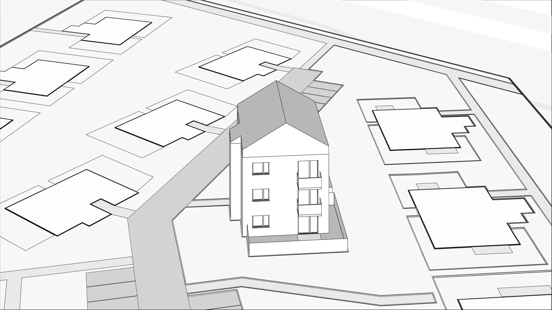 Wirtualna makieta 3D mieszkania 57.87 m², B1.2M02