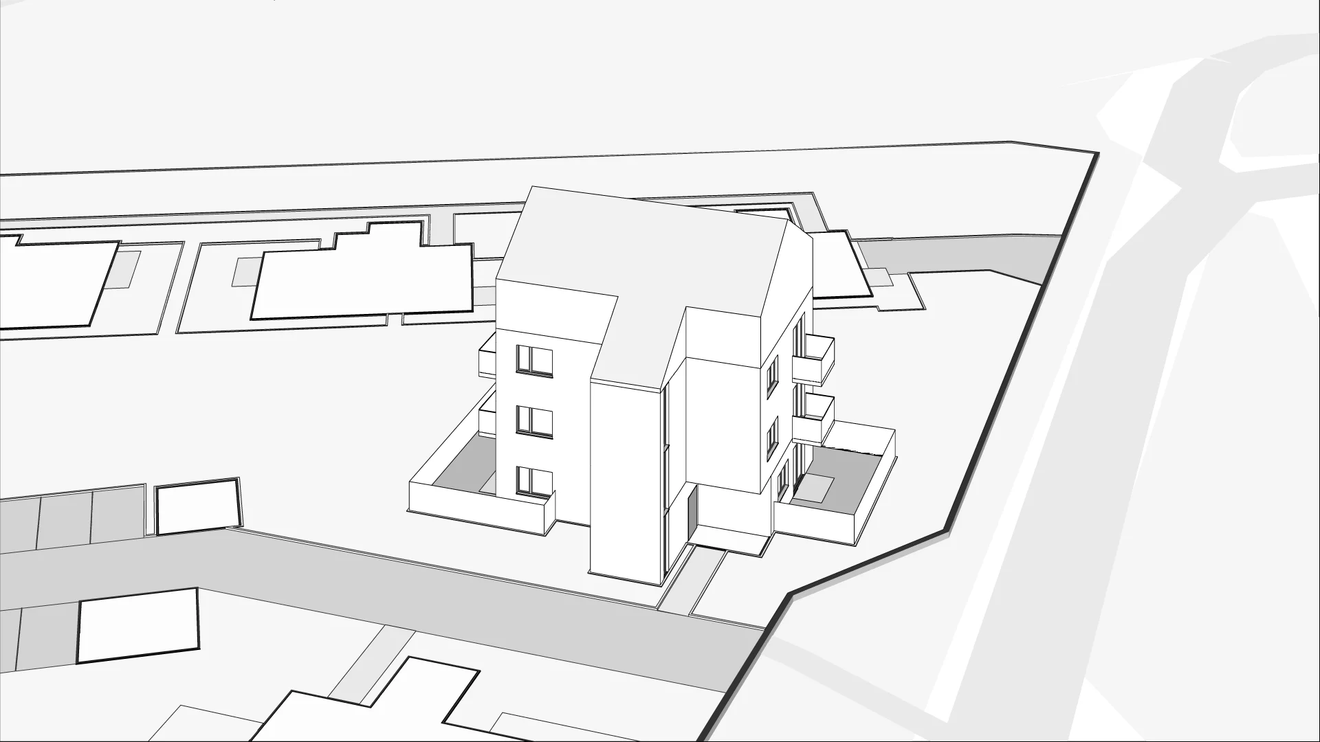 Wirtualna makieta 3D mieszkania 71.36 m², B2.2M01