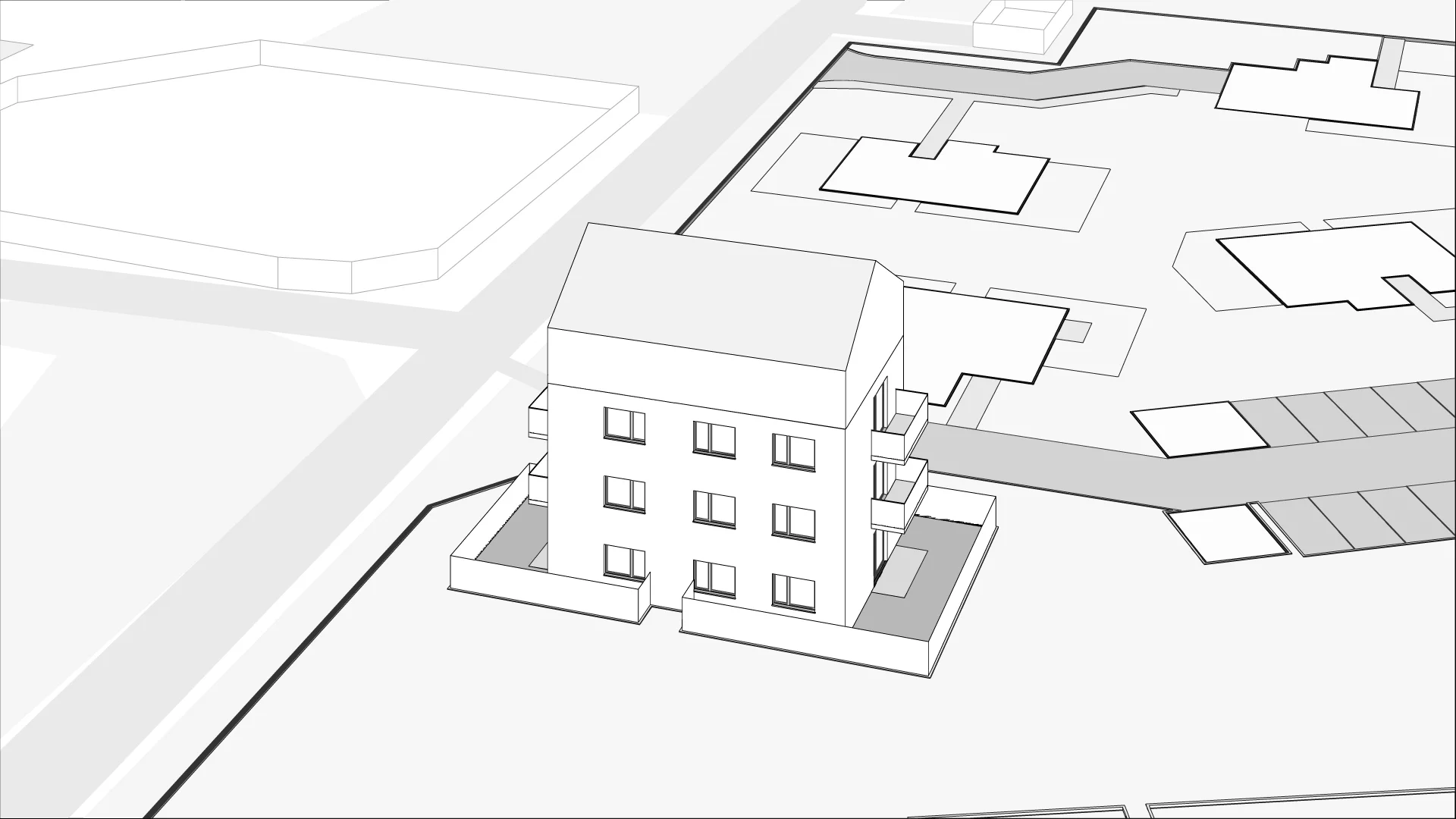 Wirtualna makieta 3D mieszkania 44.23 m², B2.2M02