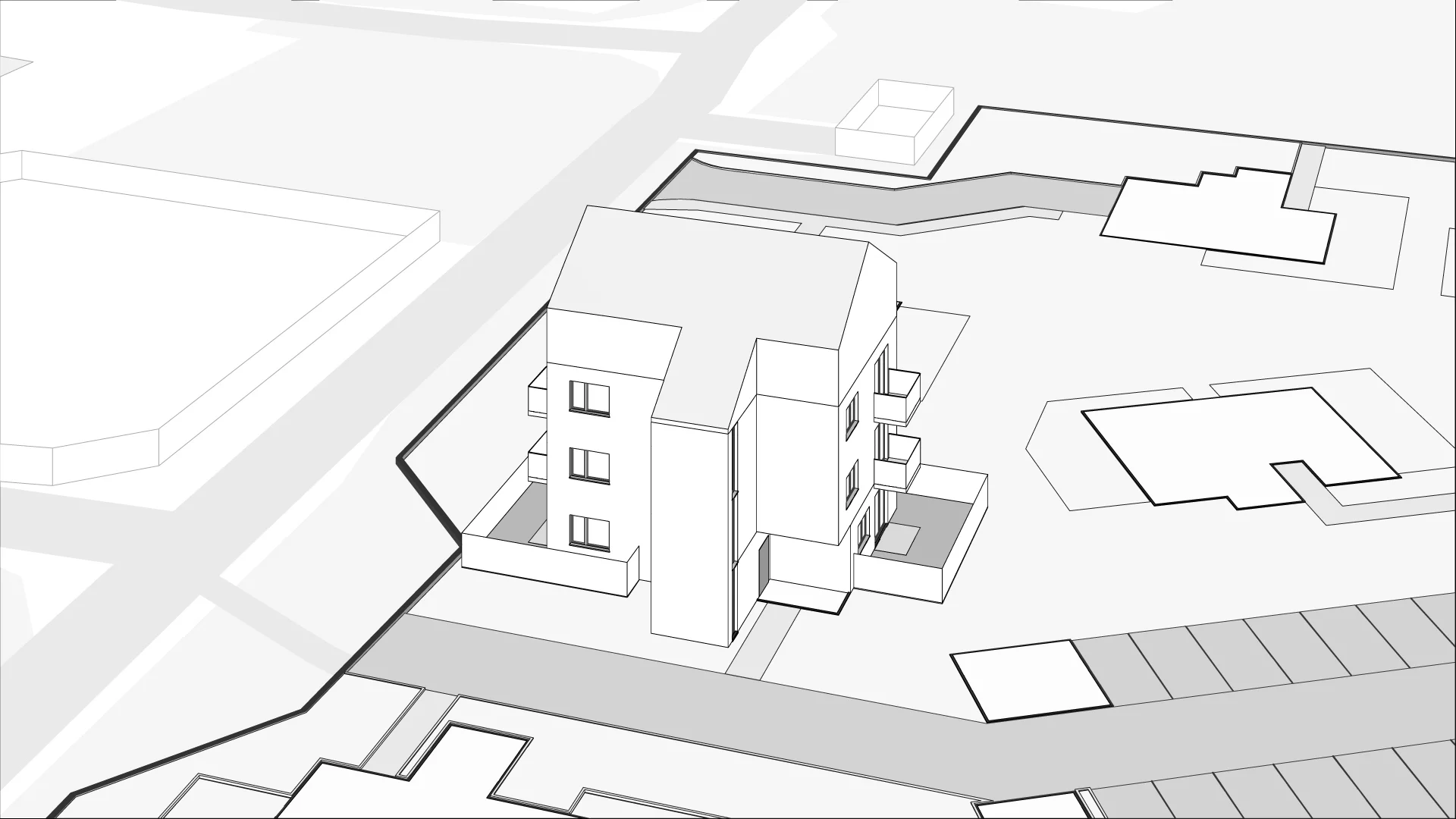 Wirtualna makieta 3D mieszkania 71.36 m², B3.2M01