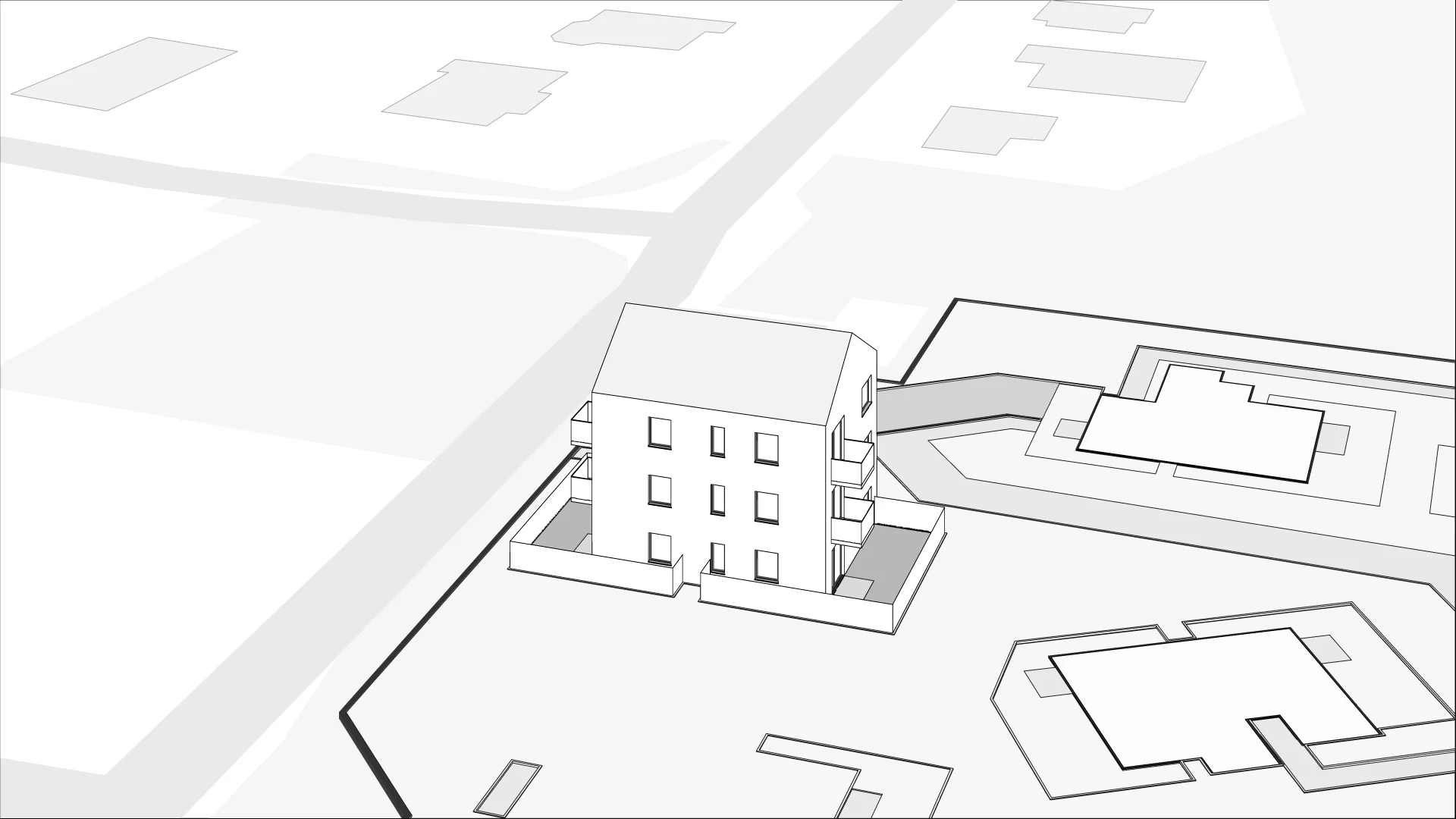 Wirtualna makieta 3D mieszkania 46.88 m², B4.1M02
