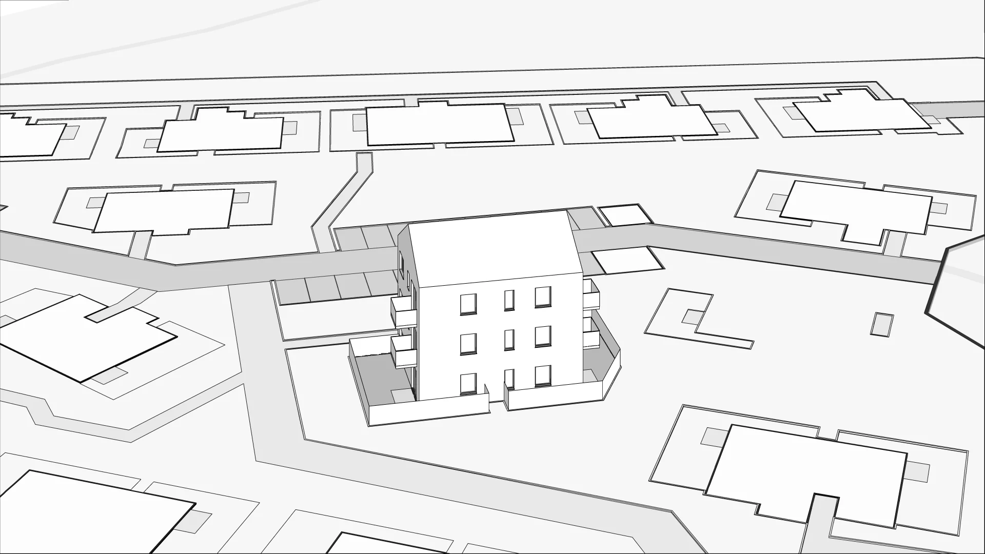 Wirtualna makieta 3D mieszkania 46.88 m², B5.1M02