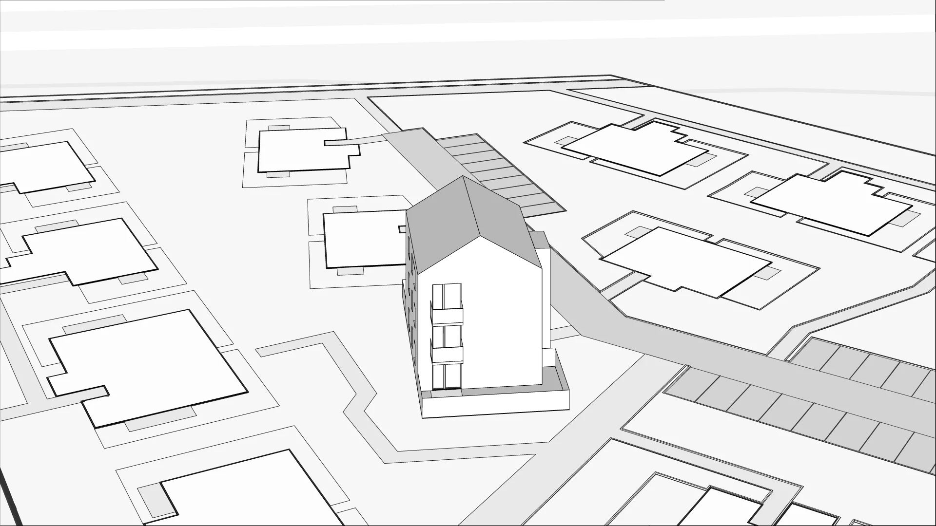 Wirtualna makieta 3D mieszkania 46.88 m², B6.1M02