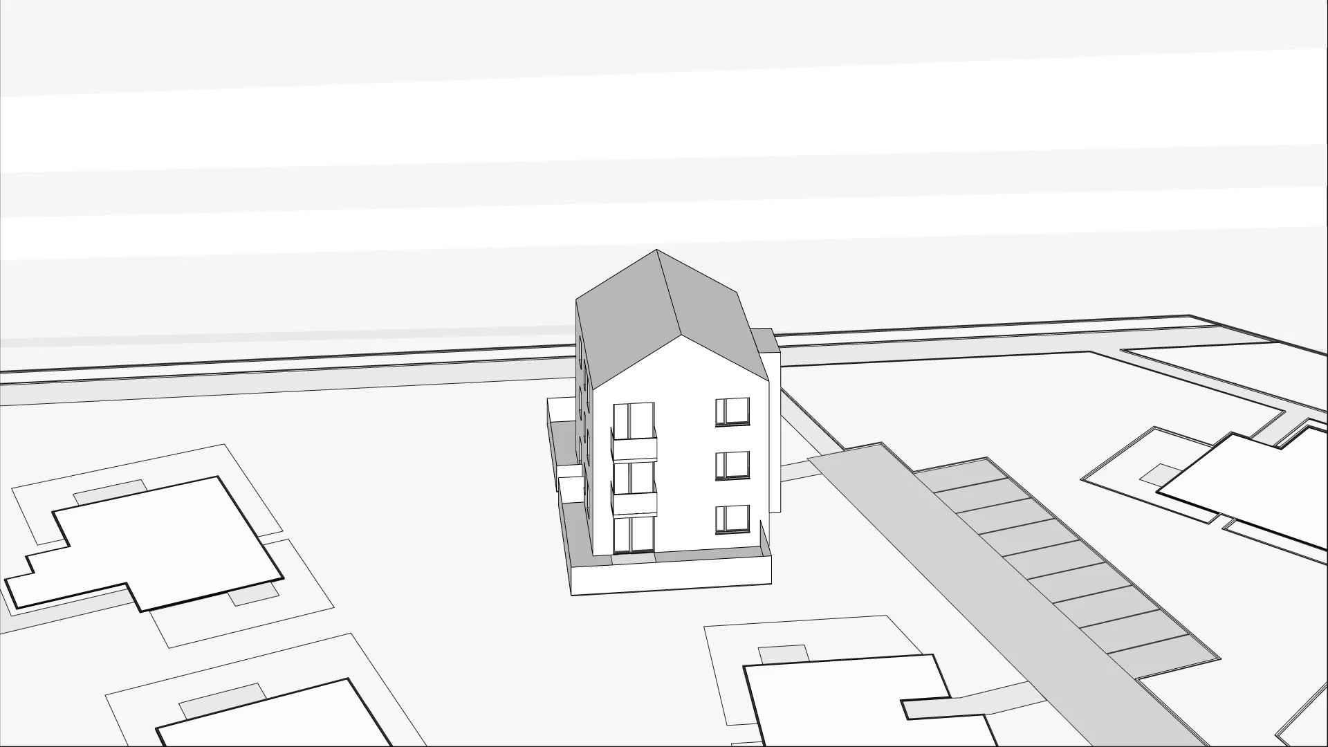 Wirtualna makieta 3D mieszkania 57.54 m², B8.2M02