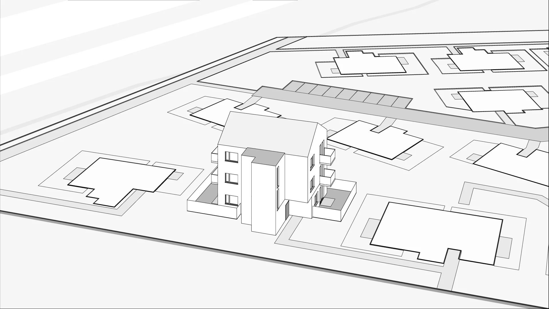 Wirtualna makieta 3D mieszkania 58.2 m², C4.0M01