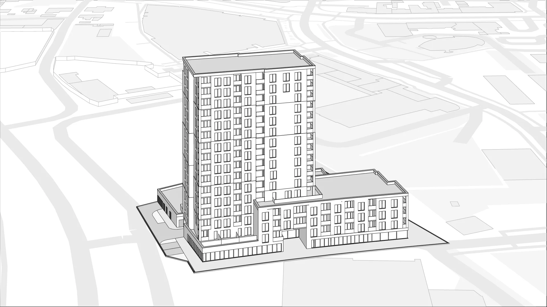 Nowe Mieszkanie, 43,59 m², 2 pokoje, 3 piętro, oferta nr A.3M10