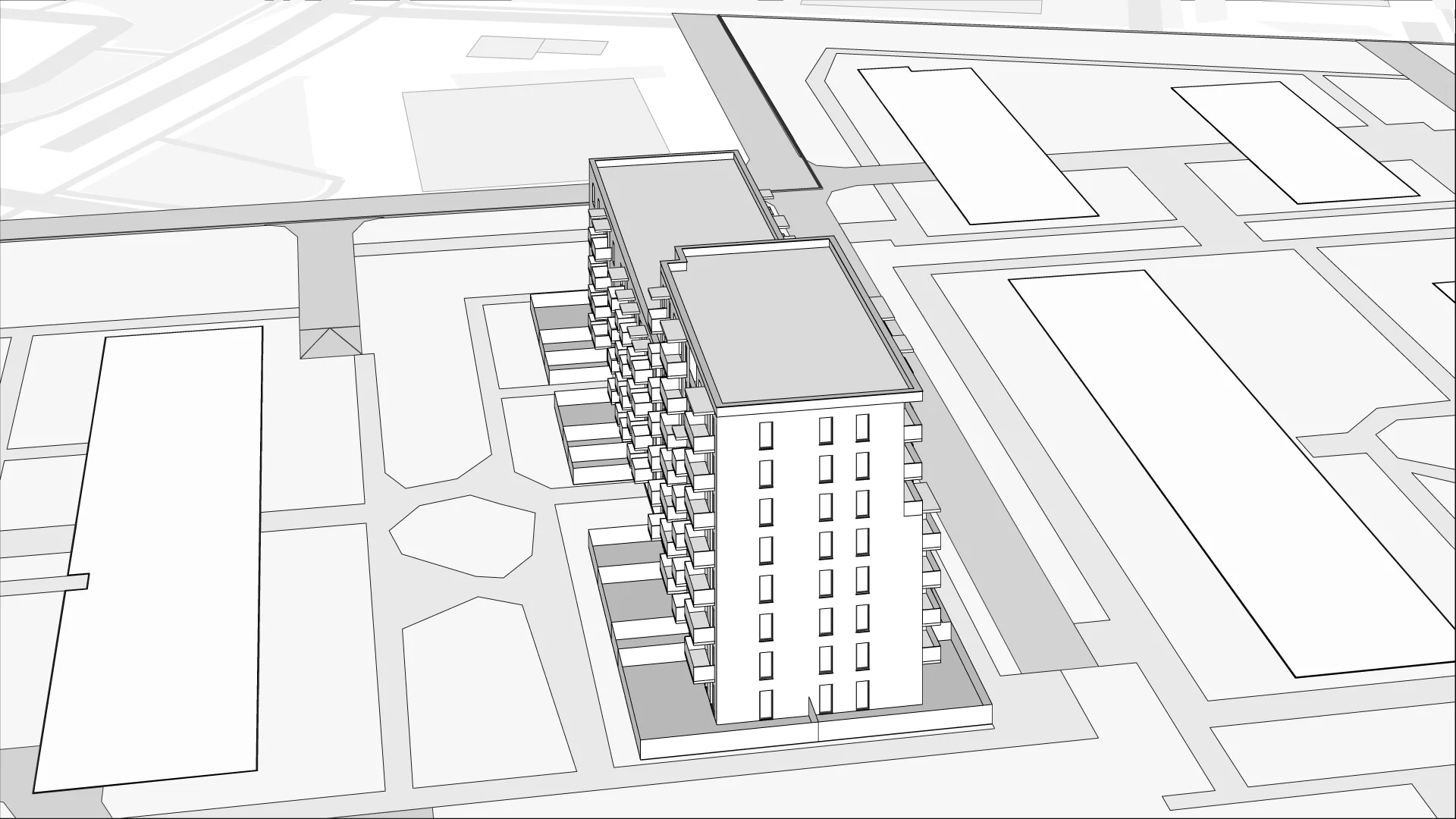 Wirtualna makieta 3D mieszkania 42.13 m², C.0M15