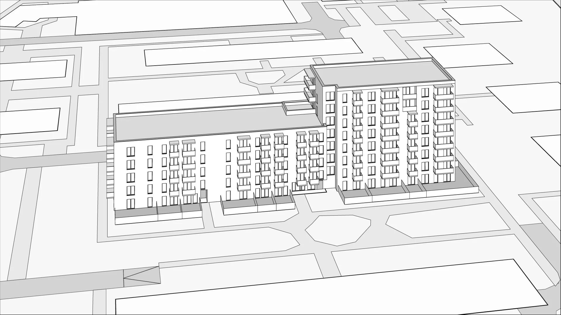 Wirtualna makieta 3D mieszkania 60.38 m², C.0M03