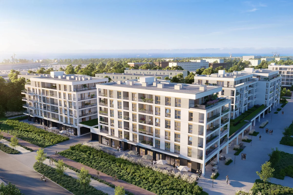 Apartamenty PORTO Gdańsk Nowy Port ul. Letnicka