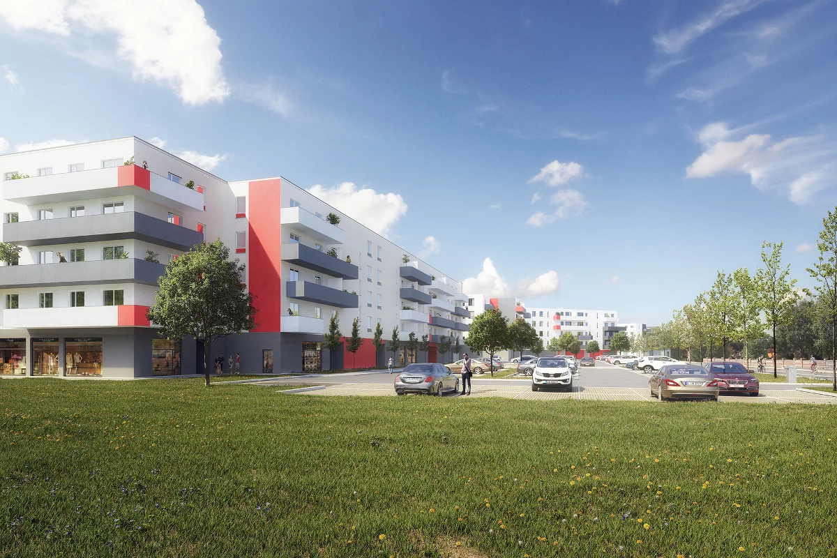 Apartamenty Nowy Port IV Wrocław Swojczyce-Strachocin-Wojnów ul. Chałupnicza