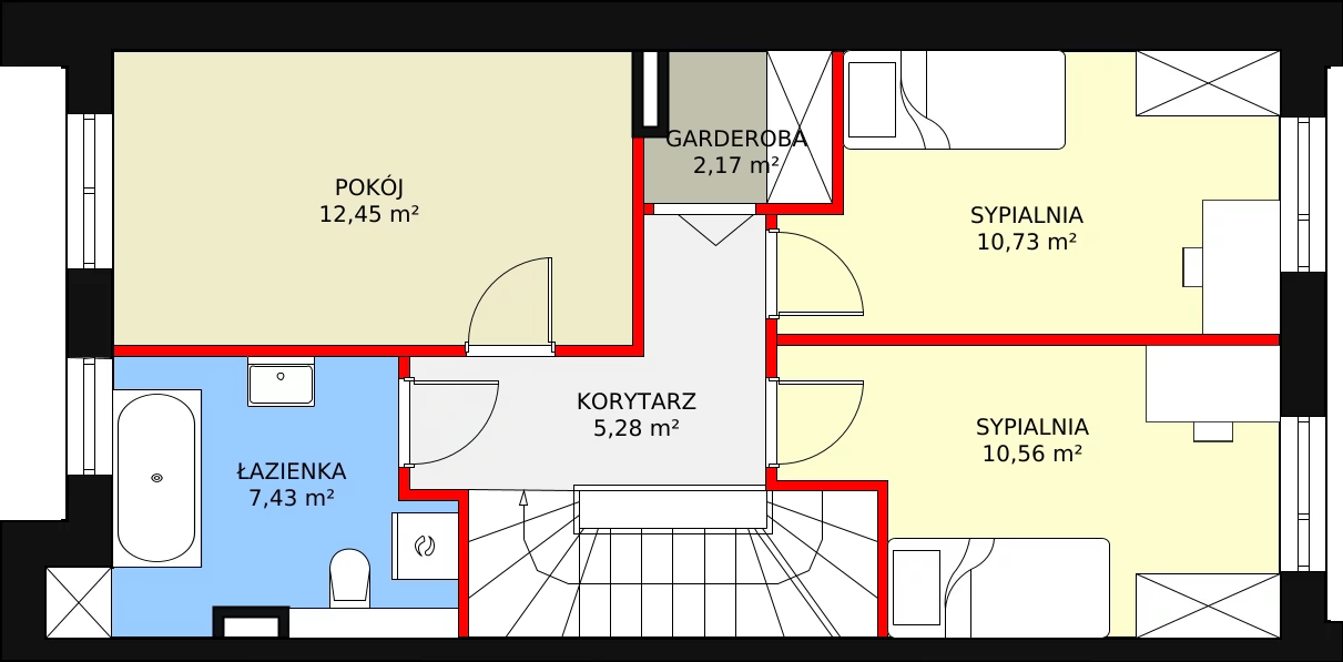 Dom 128,19 m², oferta nr 19, Zielone Komorowice - domy, Karwiany, ul. Wiosenna