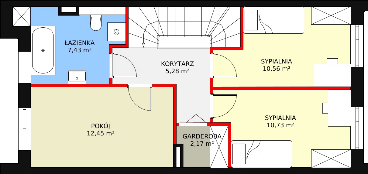 Dom 105,31 m², oferta nr 20, Zielone Komorowice - domy, Karwiany, ul. Wiosenna