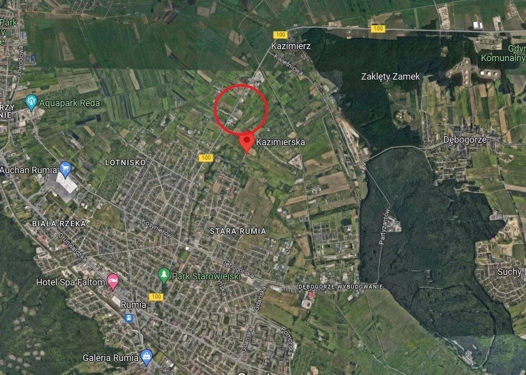 Działka 6 454,00 m², oferta nr , 571717589, Rumia, I Dywizji Wojska Polskiego