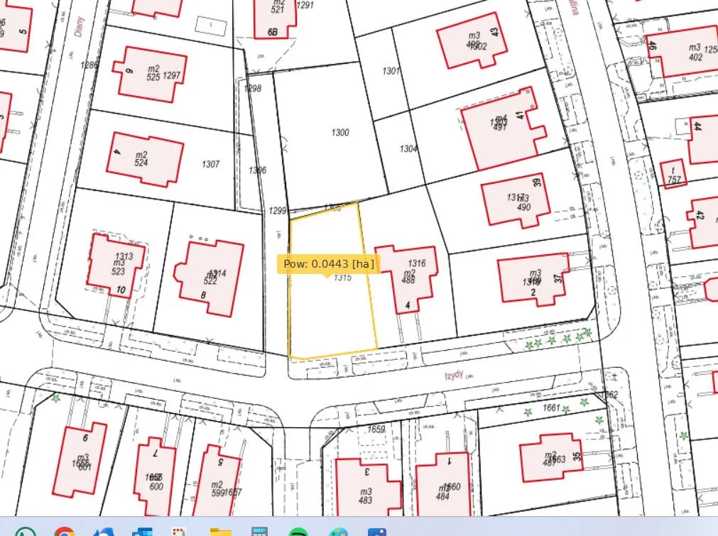 Działka 445,00 m², oferta nr , 949639, Gdynia, Chwarzno-Wiczlino, Chwarzno, Izydy