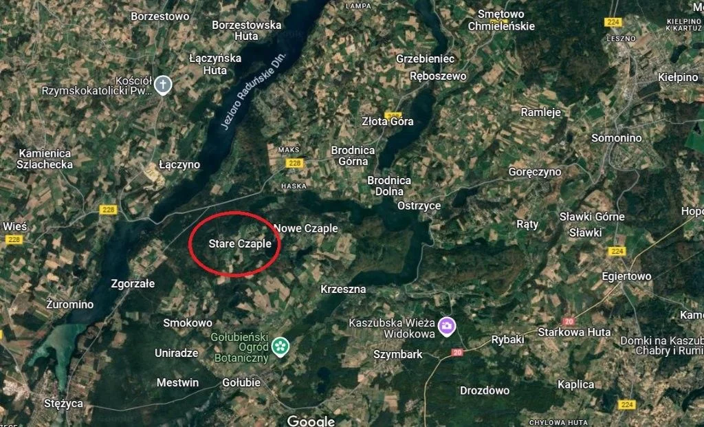 Działka 3 012,00 m², oferta nr , 249891, Stare Czaple