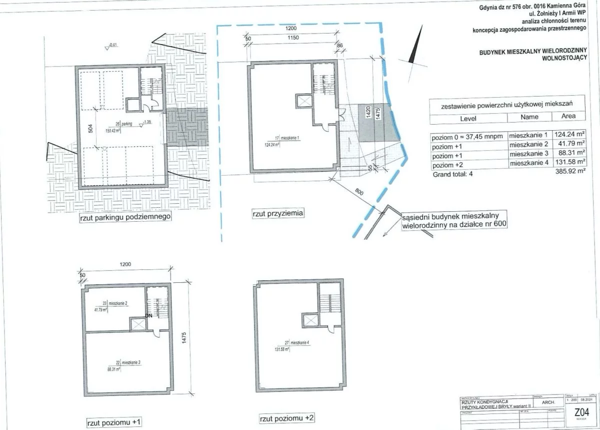 Działka 797,00 m², oferta nr , 267788853, Gdynia, Kamienna Góra, Kamienna Góra, Żołnierzy I Armii Wojska Polskiego