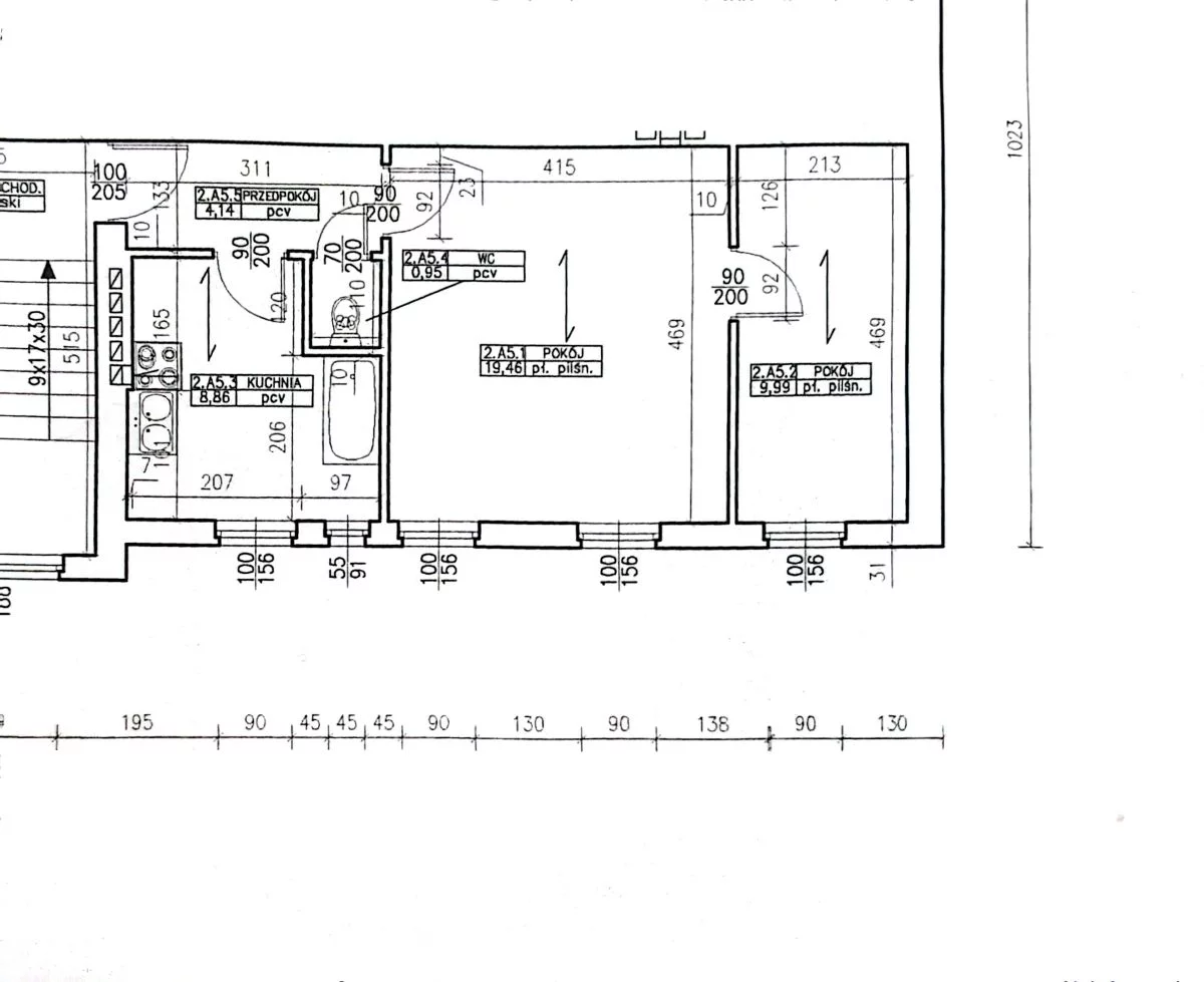 2 pokoje, mieszkanie 42,60 m², piętro 2, oferta nr , 245368039, Gdańsk, Młyniska, Twarda