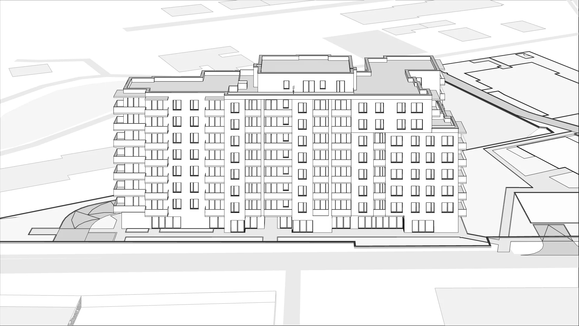 Wirtualna makieta 3D mieszkania 65.88 m², C55