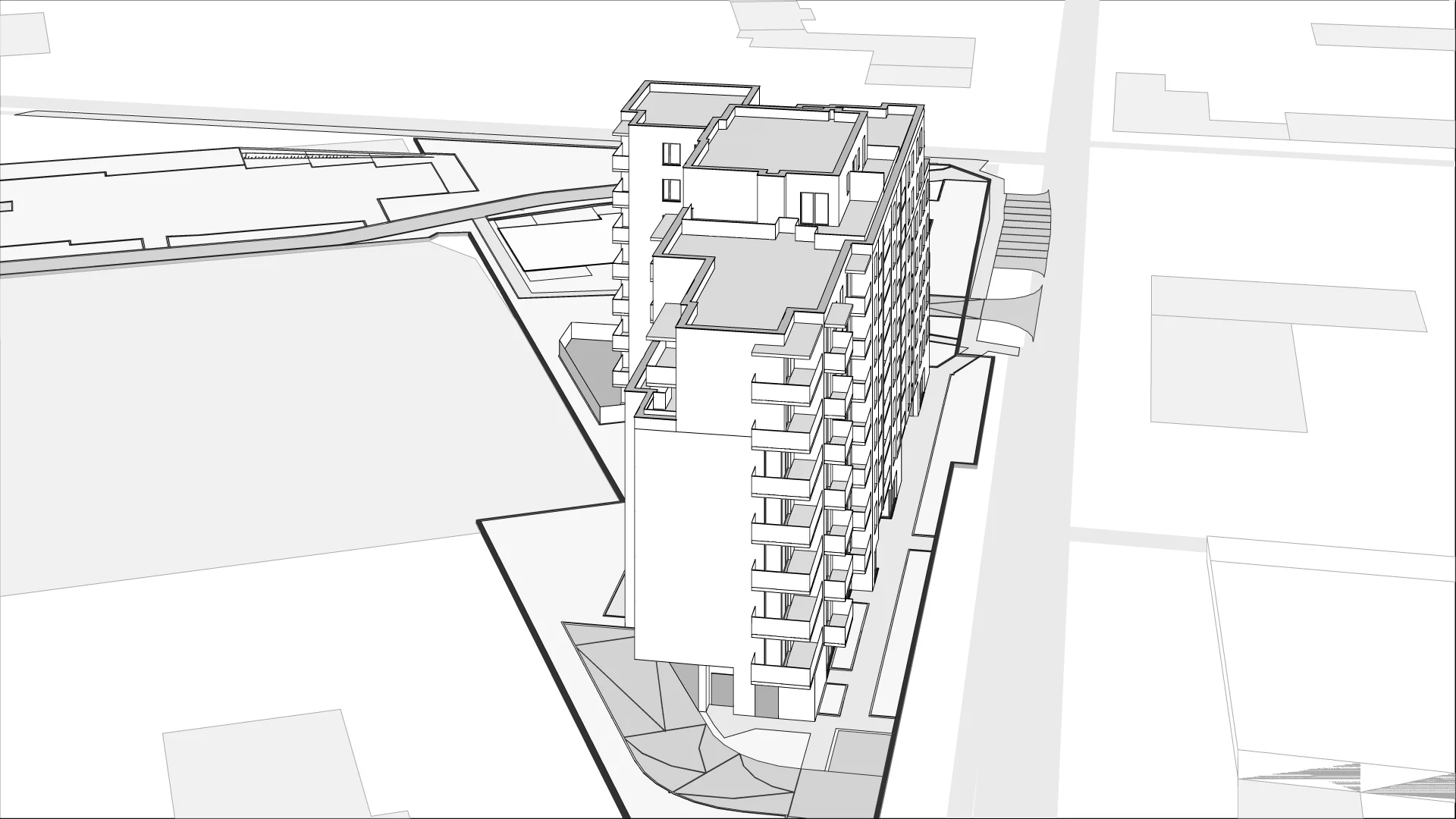 Wirtualna makieta 3D mieszkania 71.86 m², B44