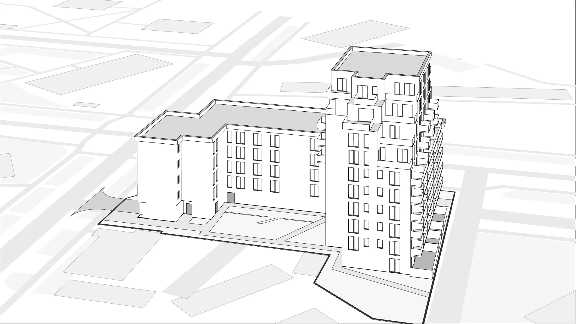 Wirtualna makieta 3D mieszkania 47.44 m², 31