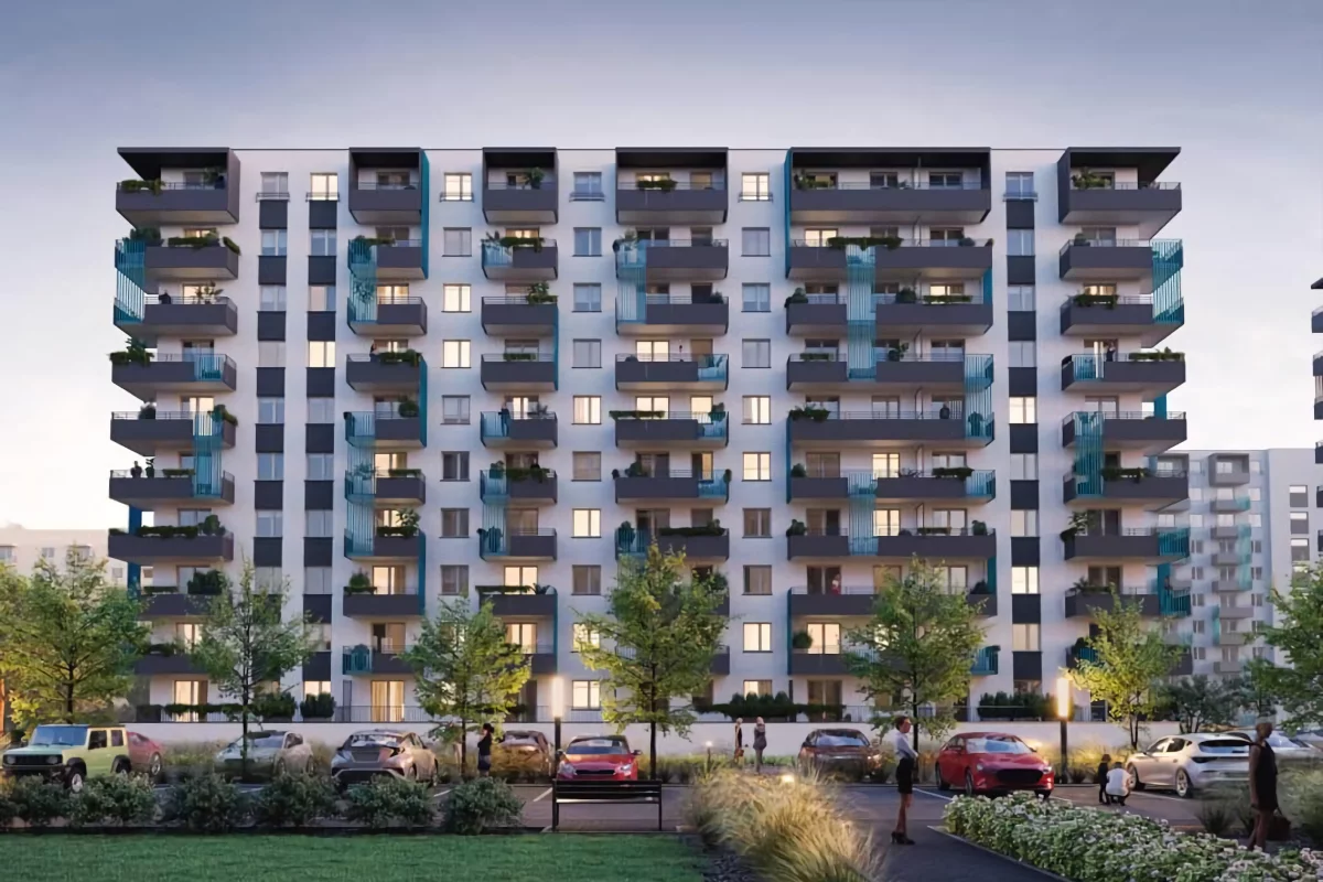 Apartamenty ul. Powstańców / os. Piastów - Budynek E Kraków Mistrzejowice ul. Powstańców / os. Piastów