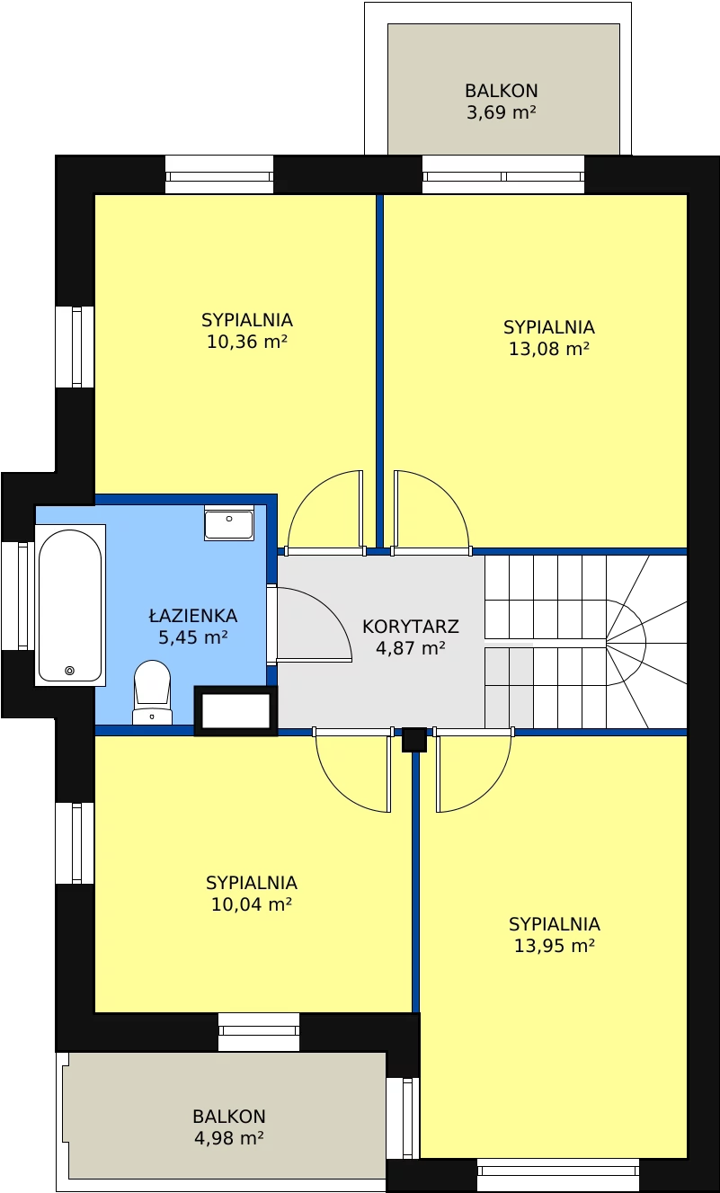 Dom i rezydencja 119,00 m², oferta nr 1.2, Domy Verde, Gdynia, Pogórze, Aleja Iberyjska