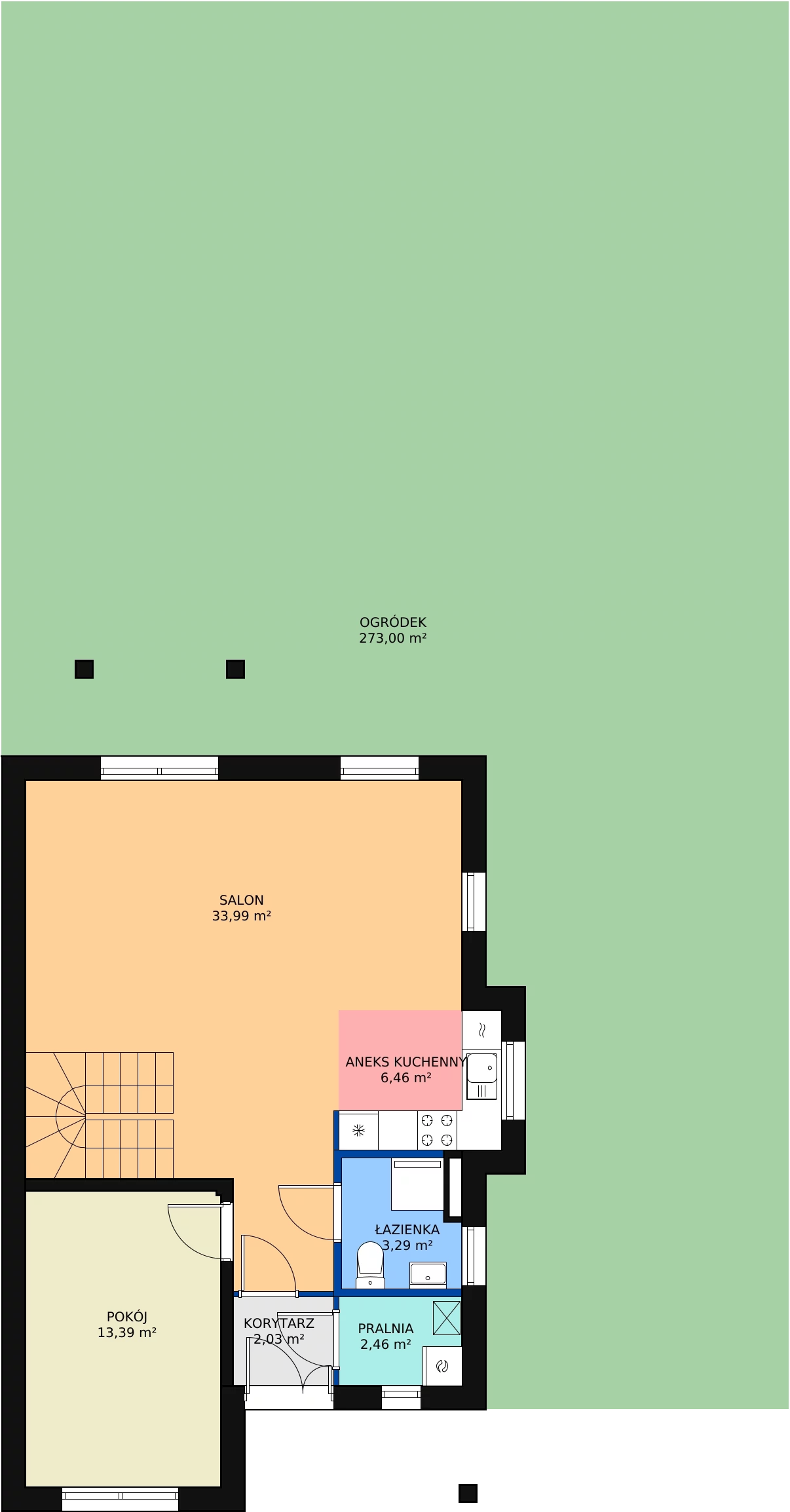 Dom 122,00 m², oferta nr 7.1, Domy Verde, Gdynia, Pogórze, Aleja Iberyjska