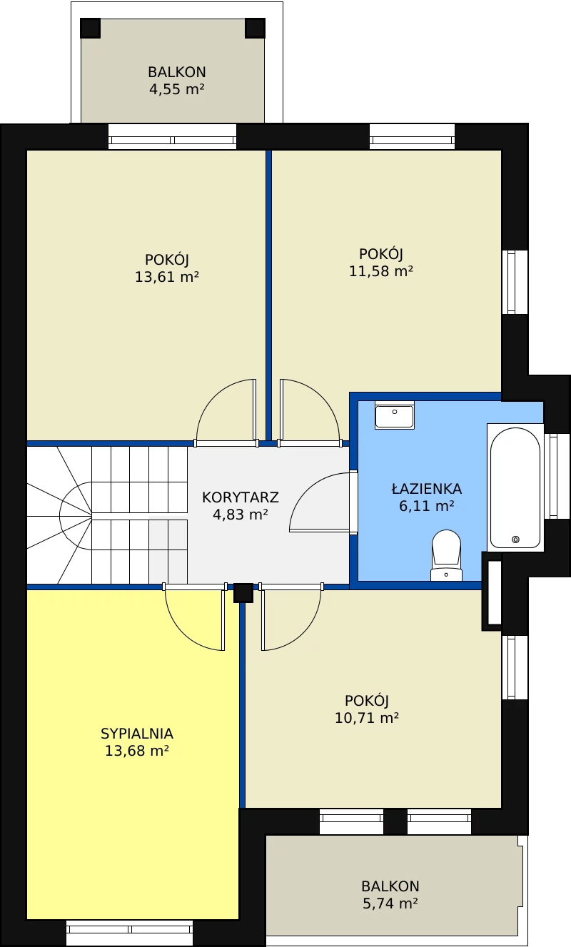 Dom 122,00 m², oferta nr 7.1, Domy Verde, Gdynia, Pogórze, Aleja Iberyjska