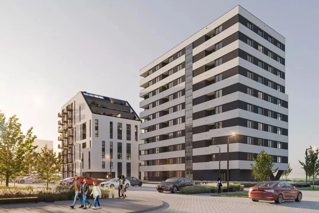 Apartamenty Piasta Park V Kraków Mistrzejowice ul. Piasta Kołodzieja