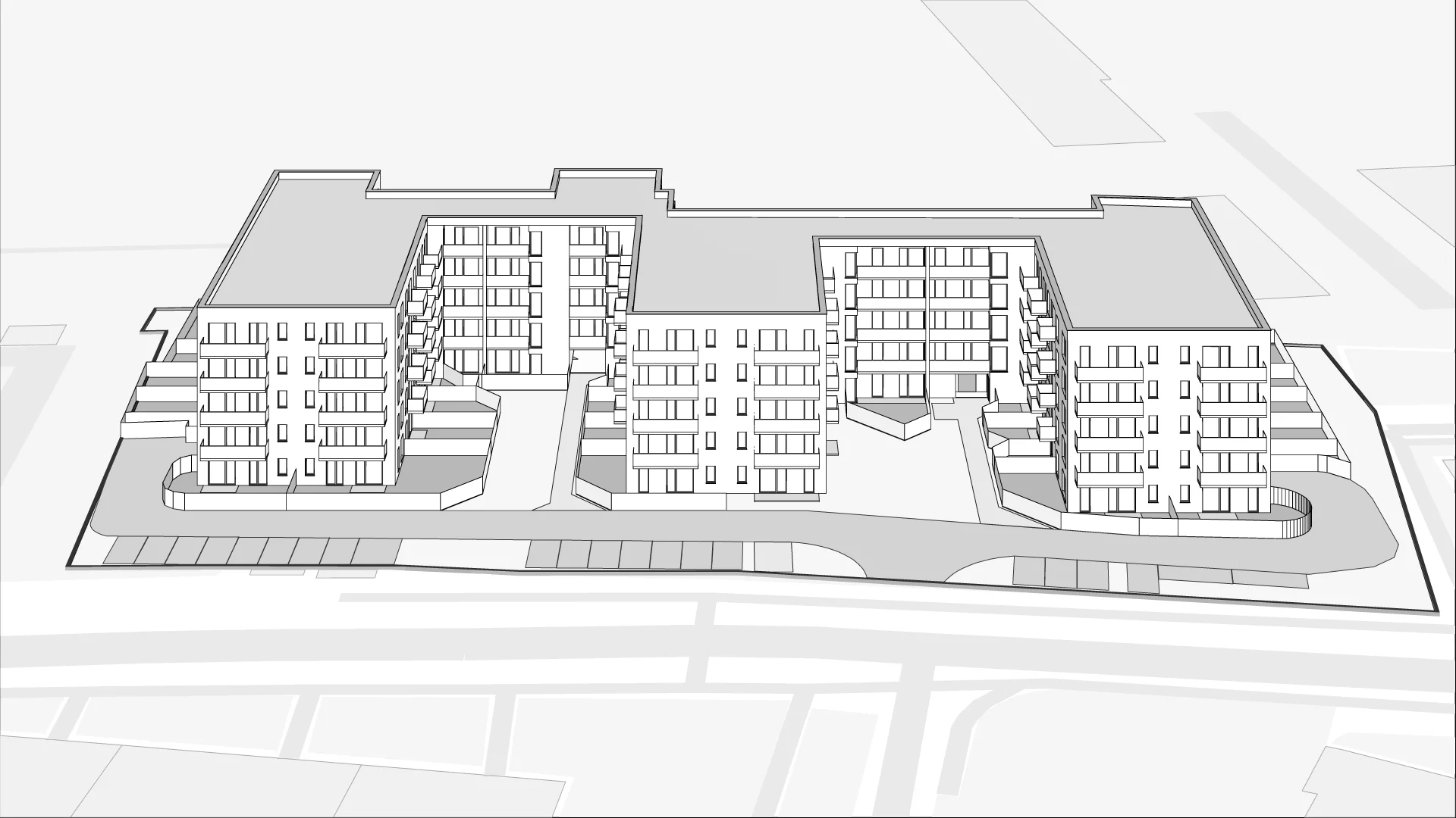 Wirtualna makieta 3D inwestycji Mikusińskiego 25