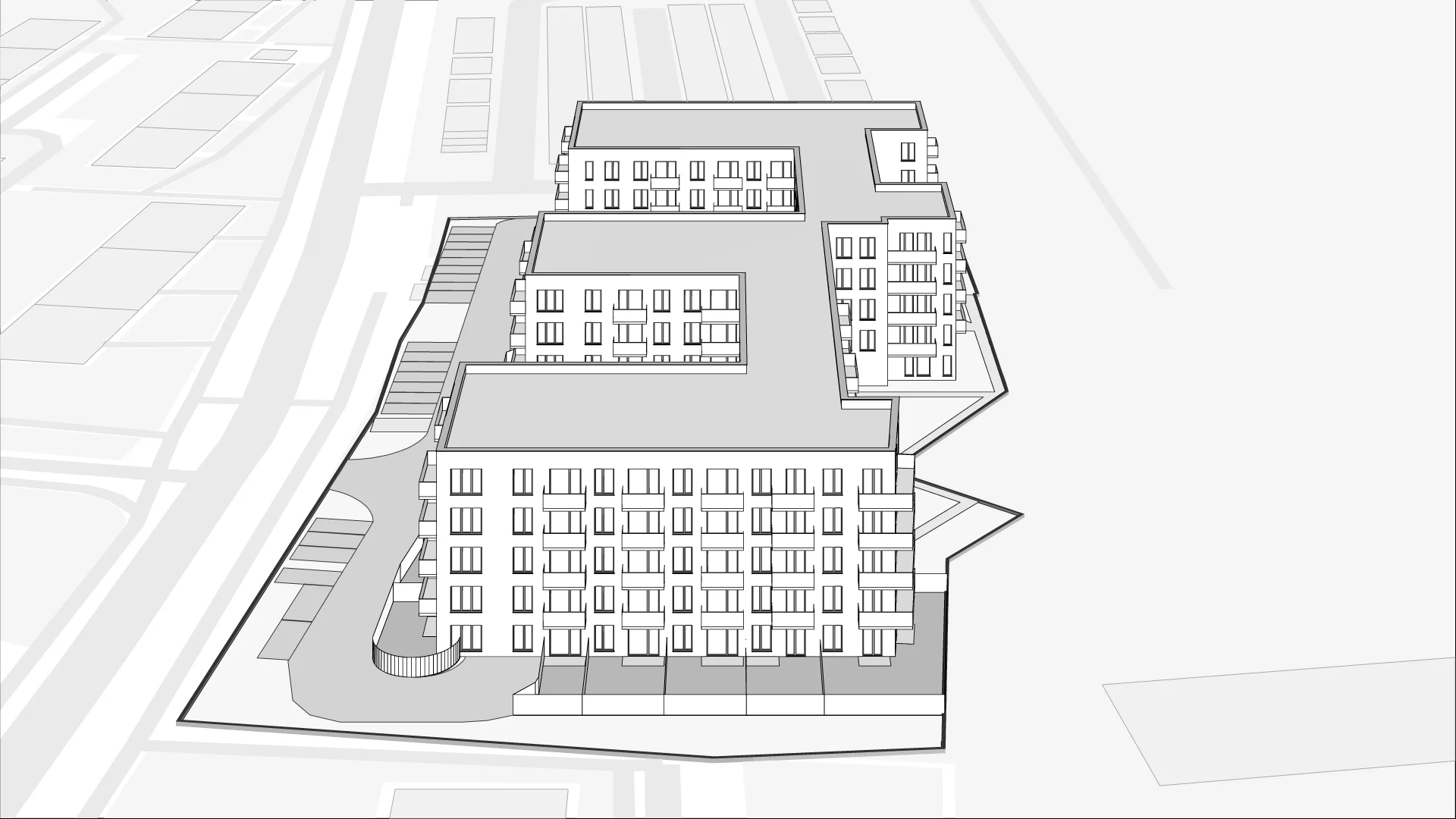 Wirtualna makieta 3D mieszkania 40.41 m², mieszkanie 22