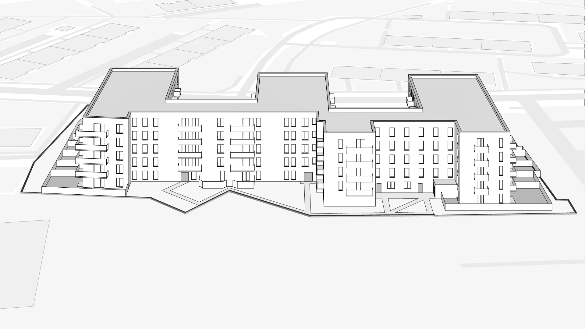 Wirtualna makieta 3D mieszkania 55.12 m², mieszkanie 146