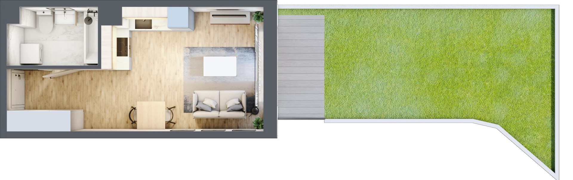 1 pokój, mieszkanie 25,24 m², parter, oferta nr mieszkanie 112, Mikusińskiego 25, Katowice, Wełnowiec-Józefowiec, Wełnowiec, ul. Jana Mikusińskiego 25