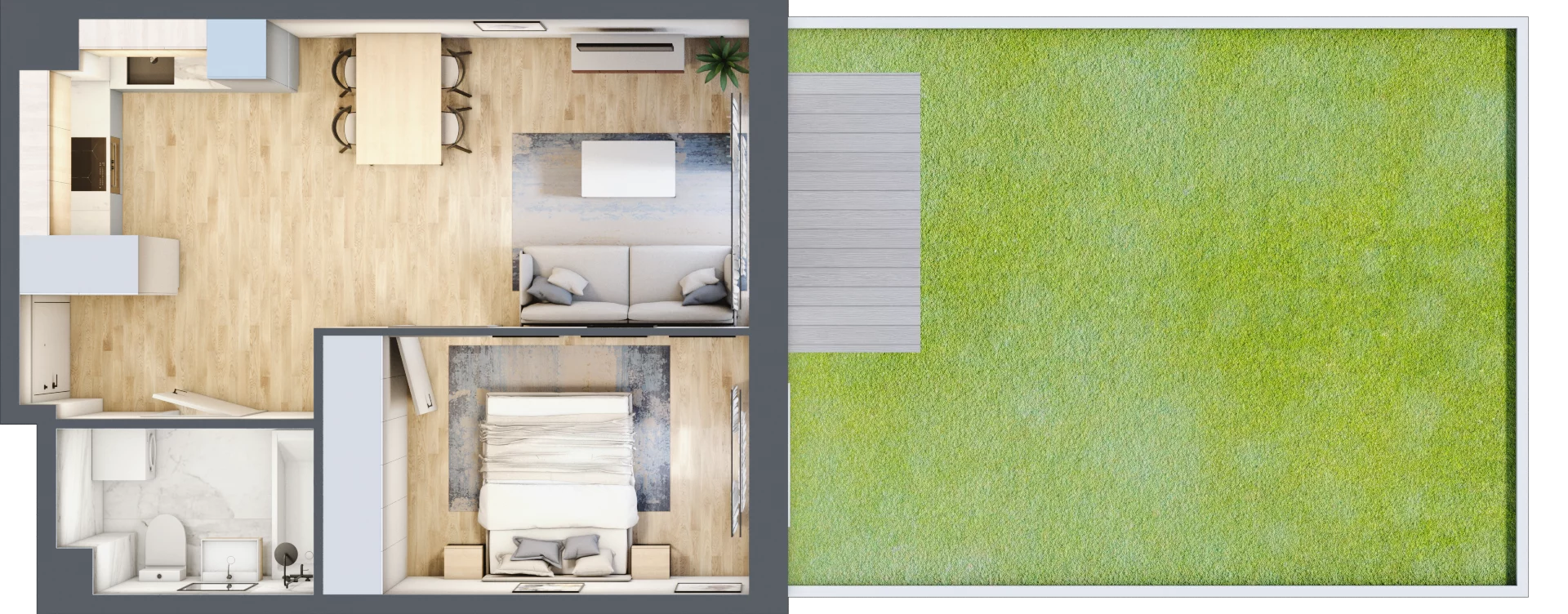 2 pokoje, mieszkanie 40,45 m², parter, oferta nr mieszkanie 10, Mikusińskiego 25, Katowice, Wełnowiec-Józefowiec, Wełnowiec, ul. Jana Mikusińskiego 25