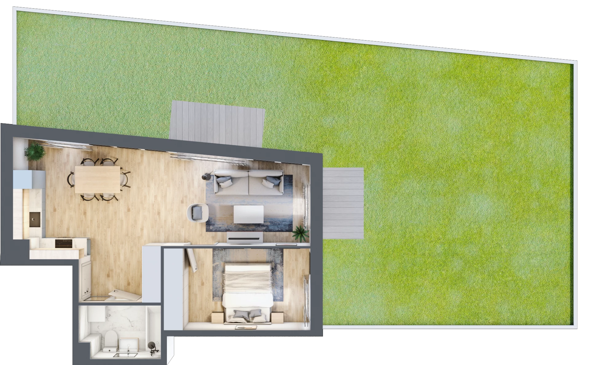 2 pokoje, mieszkanie 50,25 m², parter, oferta nr mieszkanie 108, Mikusińskiego 25, Katowice, Wełnowiec-Józefowiec, Wełnowiec, ul. Jana Mikusińskiego 25