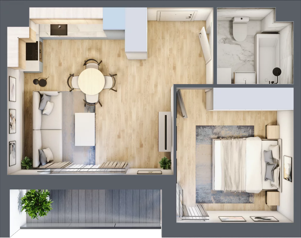 2 pokoje, mieszkanie 37,70 m², piętro 1, oferta nr mieszkanie 24, Mikusińskiego 25, Katowice, Wełnowiec-Józefowiec, Wełnowiec, ul. Jana Mikusińskiego 25
