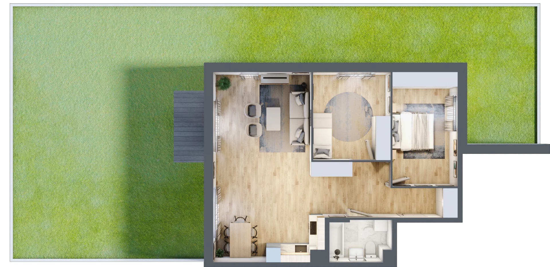 3 pokoje, mieszkanie 71,07 m², parter, oferta nr mieszkanie 3, Mikusińskiego 25, Katowice, Wełnowiec-Józefowiec, Wełnowiec, ul. Jana Mikusińskiego 25