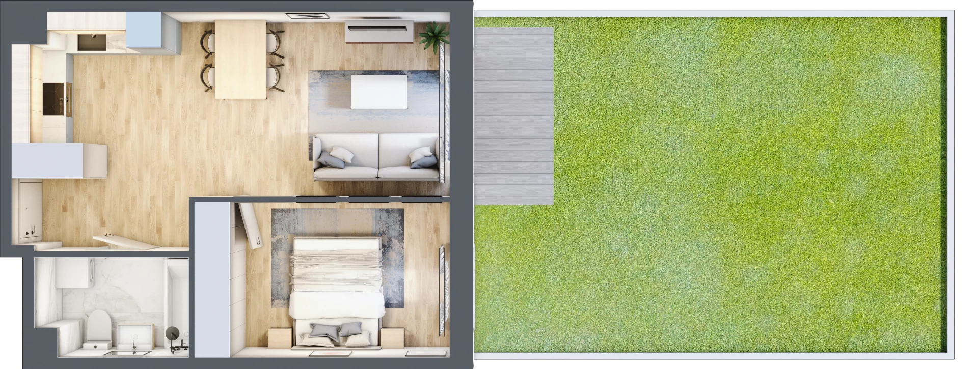 2 pokoje, mieszkanie 40,45 m², parter, oferta nr mieszkanie 110, Mikusińskiego 25, Katowice, Wełnowiec-Józefowiec, Wełnowiec, ul. Jana Mikusińskiego 25