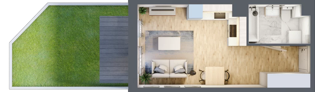 1 pokój, mieszkanie 25,24 m², parter, oferta nr mieszkanie 115, Mikusińskiego 25, Katowice, Wełnowiec-Józefowiec, Wełnowiec, ul. Jana Mikusińskiego 25