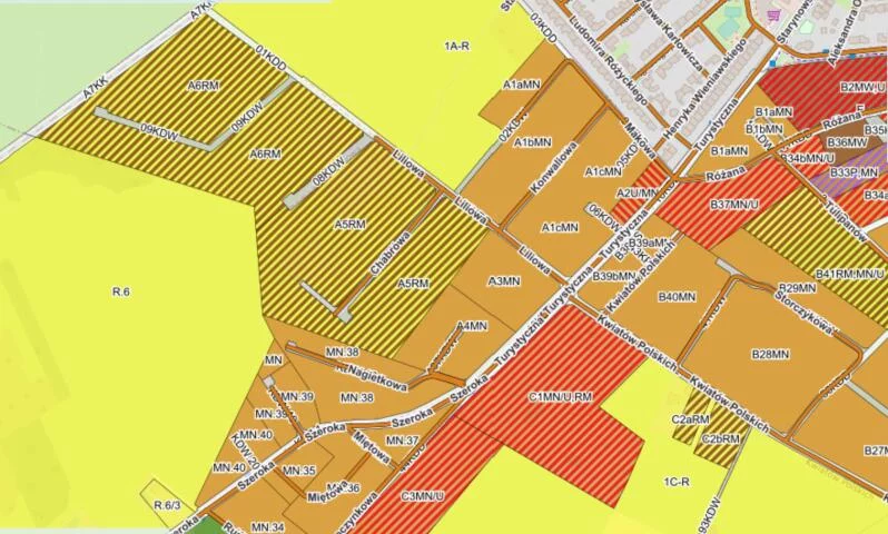 Działka 3 594,00 m², oferta nr , 24564, Zieleniewo, Chabrowa