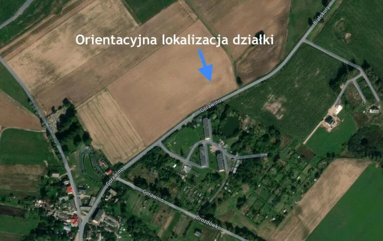 Działka 1 201,00 m², oferta nr , 23532, Gorawino, Gorawino