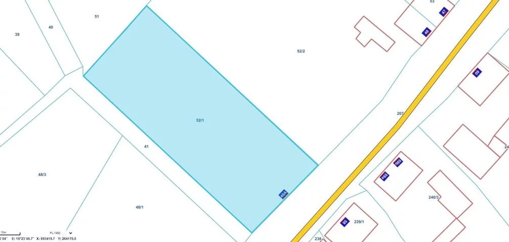 Działka na sprzedaż, 2 212,00 m², oferta nr 23748